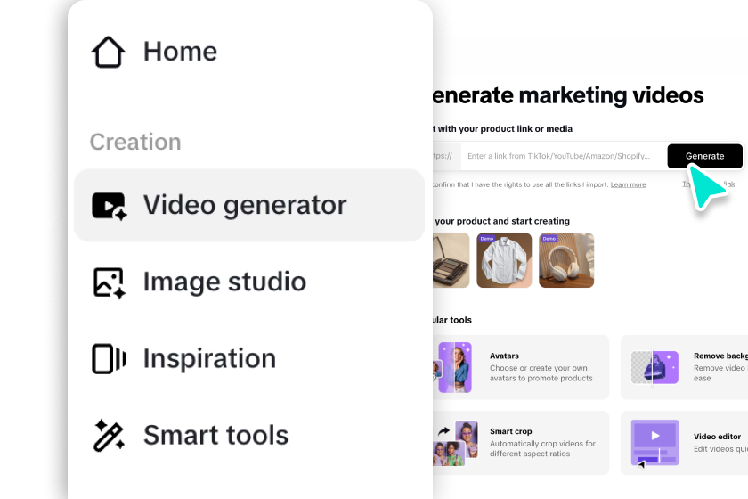Apri il generatore video